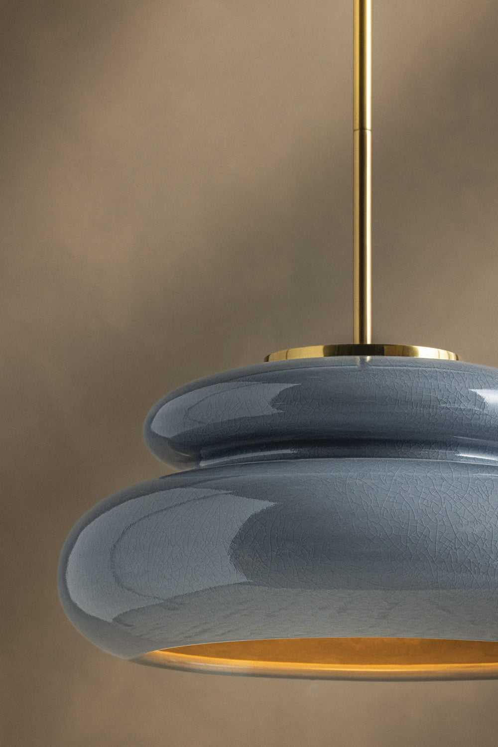 Pia One Light Pendant in Aged Brass Mitzi Canada