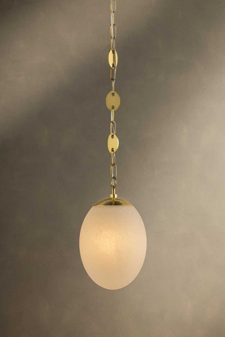 Nell One Light Pendant in Aged Brass Mitzi Canada