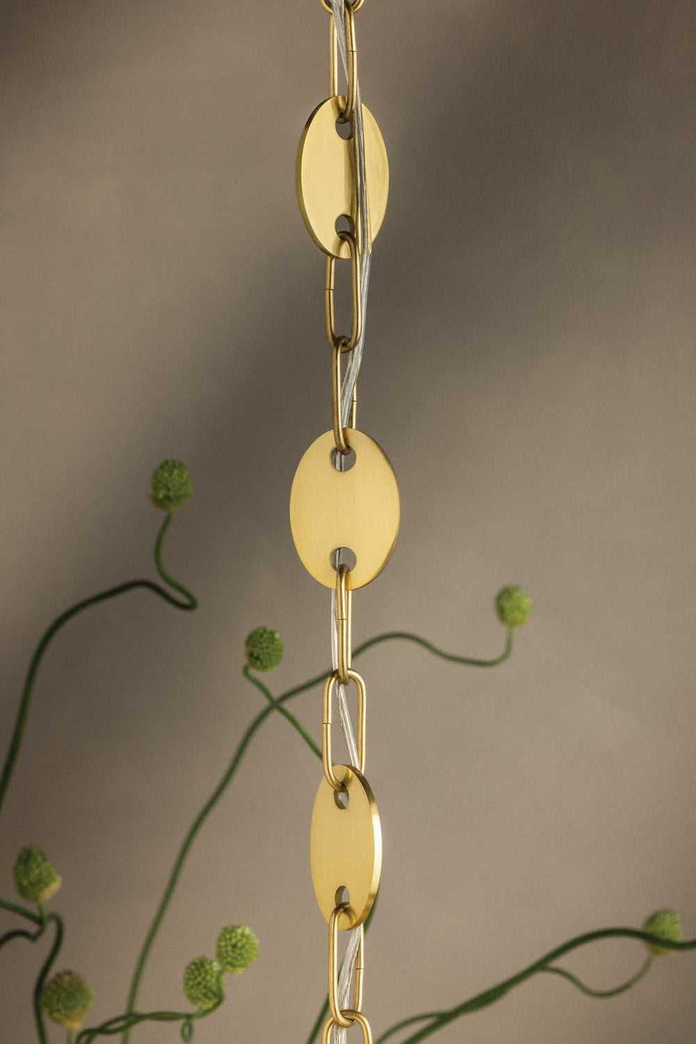 Nell One Light Pendant in Aged Brass Mitzi Canada