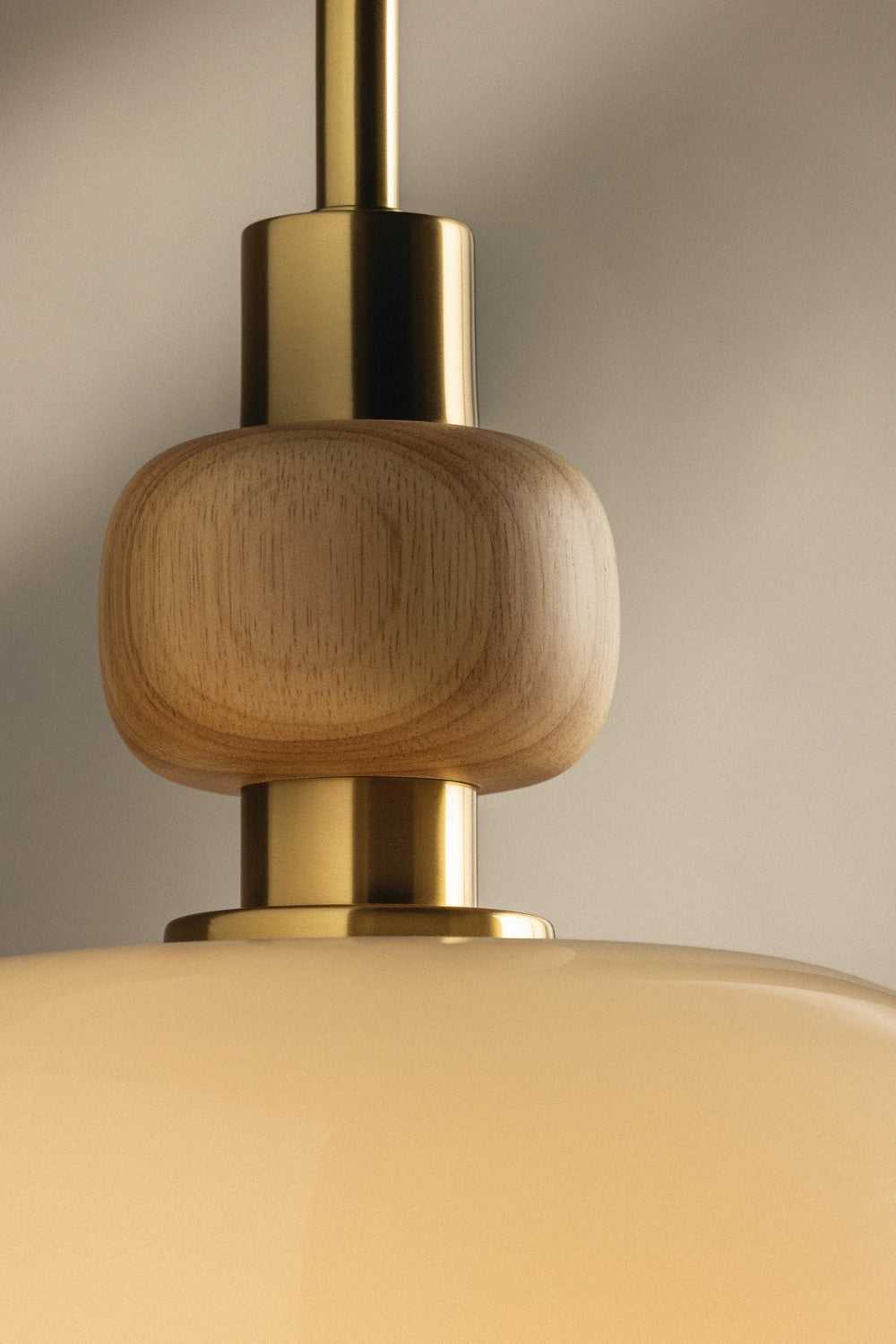 Elise One Light Pendant in Aged Brass Mitzi Canada