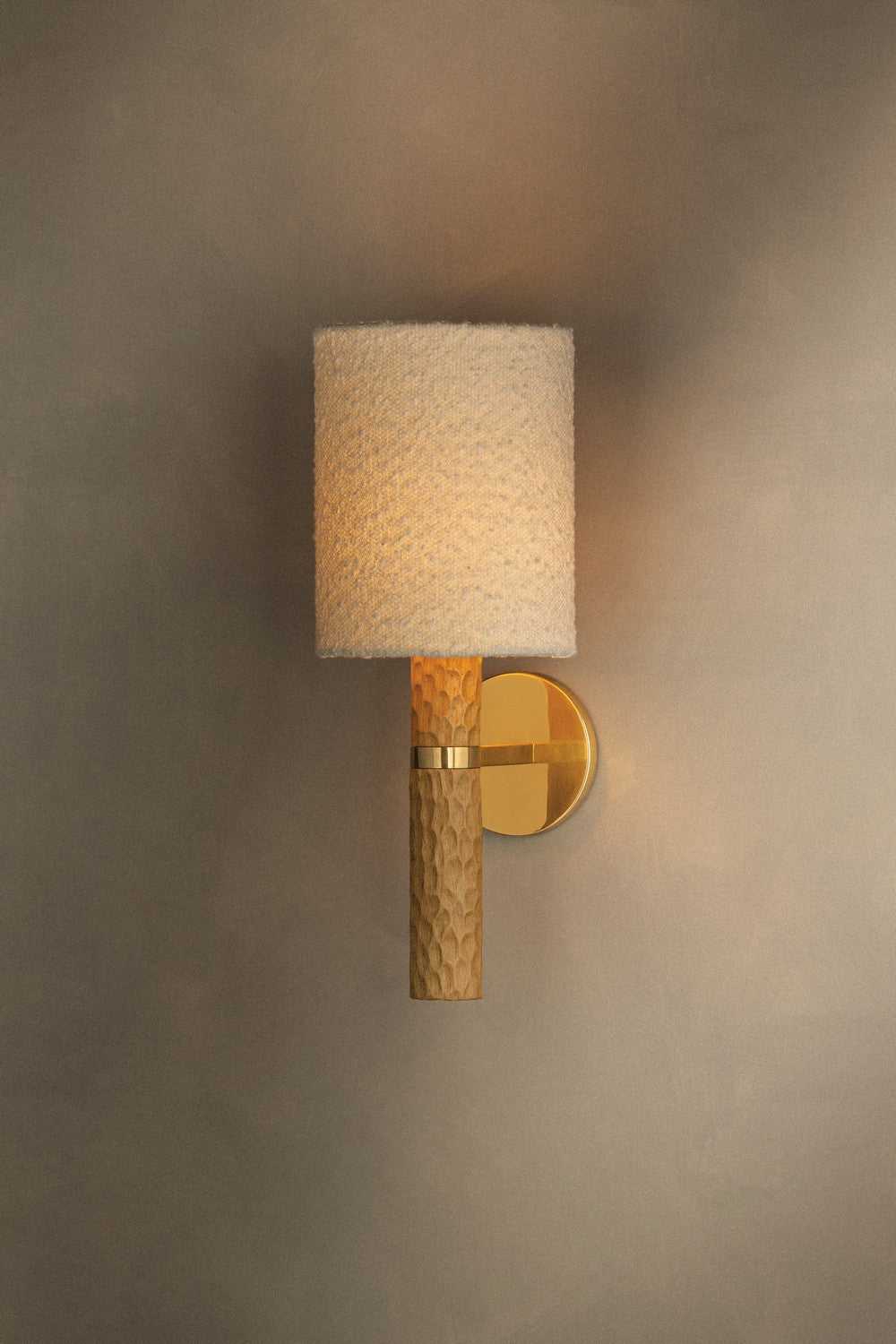 Jones One Light Wall Sconce in Aged Brass Mitzi Canada