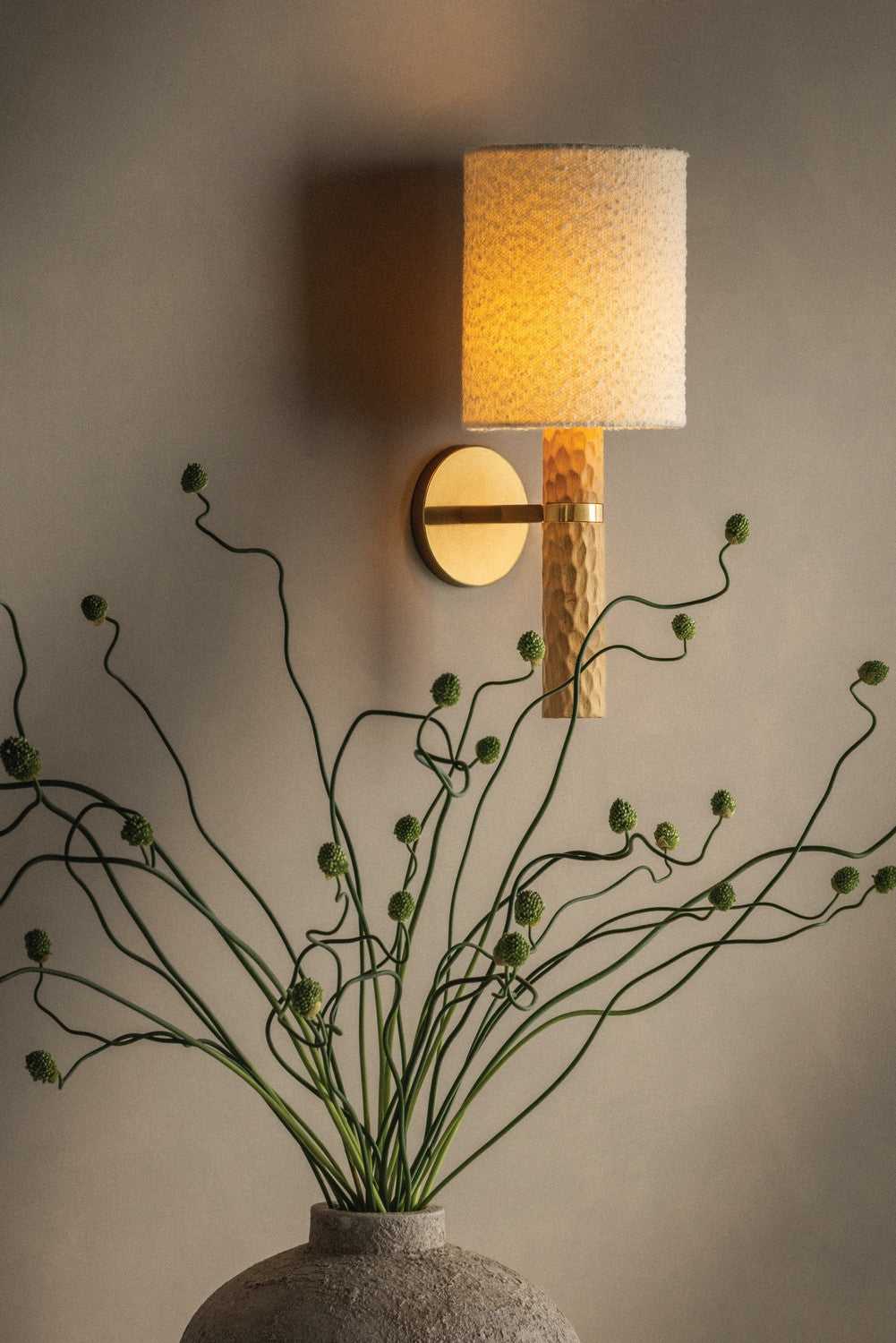 Jones One Light Wall Sconce in Aged Brass Mitzi Canada