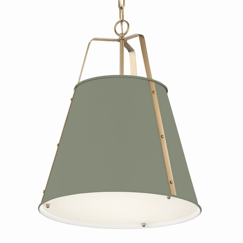 Etcher Two Light Pendant in HERITAGE GREEN Kichler Canada