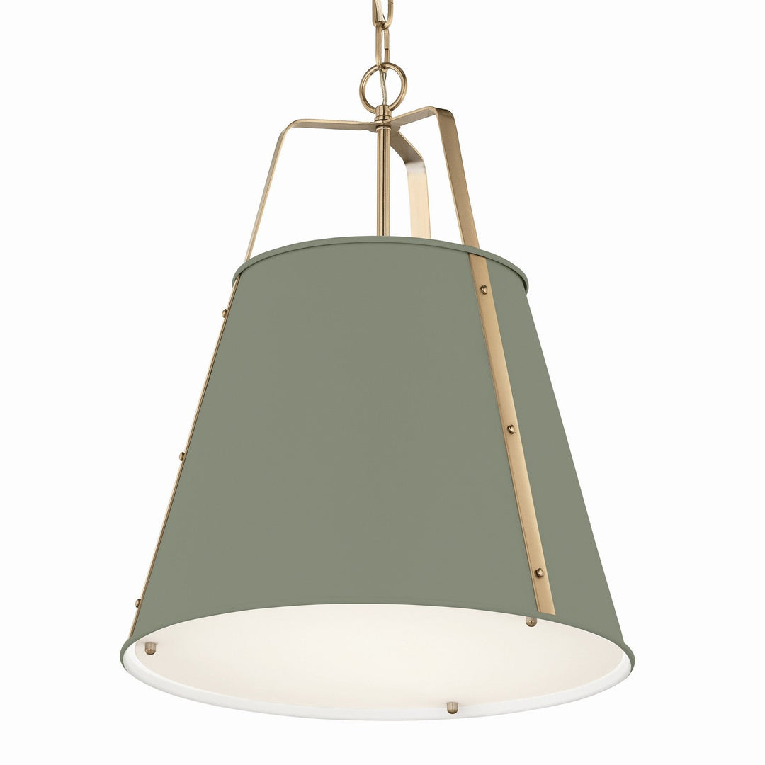 Etcher Two Light Pendant in HERITAGE GREEN Kichler Canada