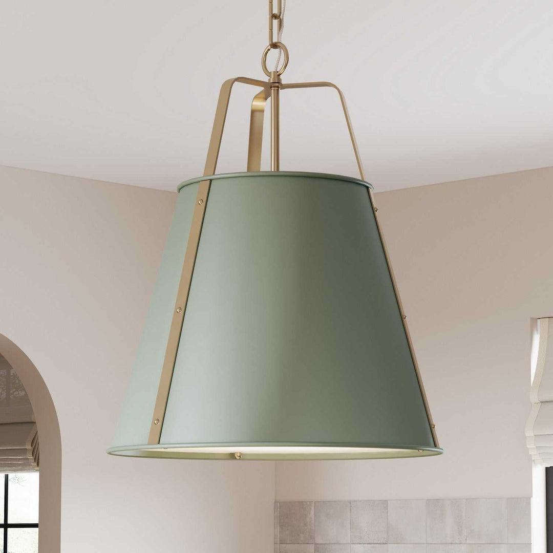 Etcher Two Light Pendant in HERITAGE GREEN Kichler Canada