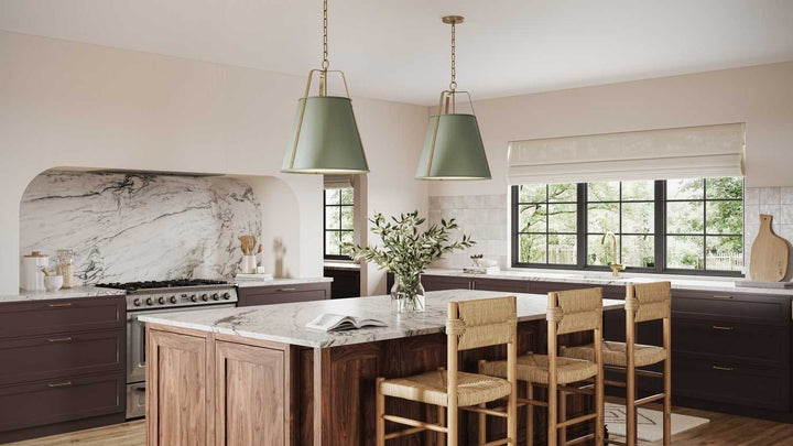 Etcher Two Light Pendant in HERITAGE GREEN Kichler Canada