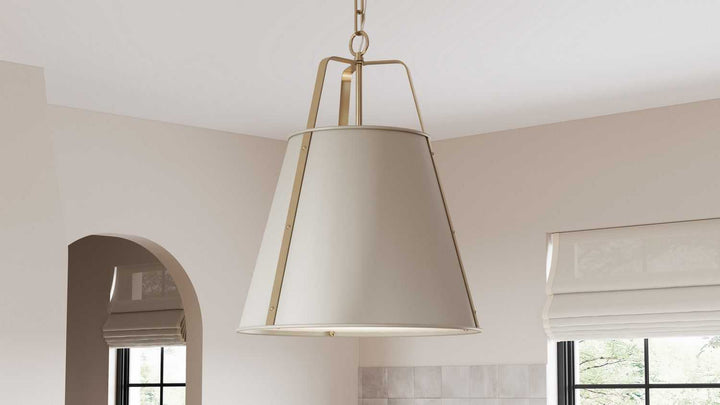 Etcher Two Light Pendant in Greige Kichler Canada