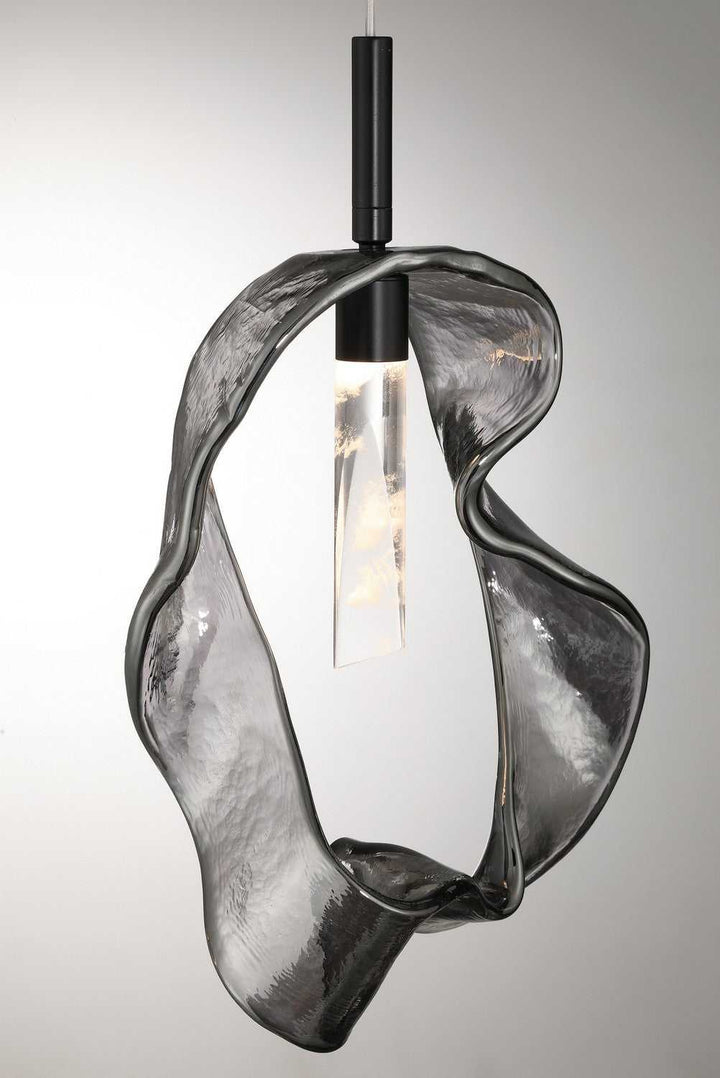 Norah LED Pendant in Matte Black Eurofase Canada