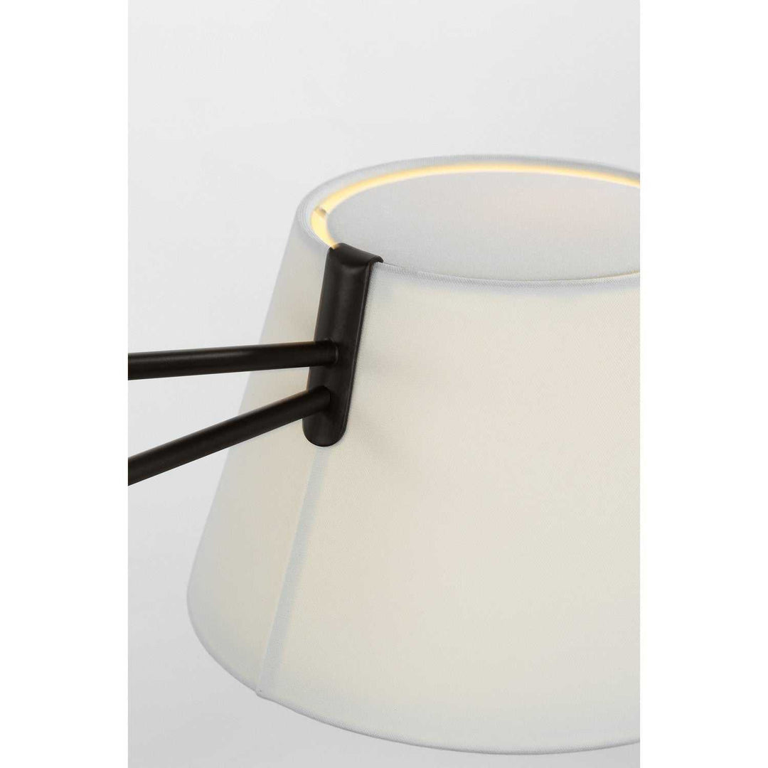 Hale Two Light Linear Chandelier in Aged Iron Visual Comfort Studio Canada