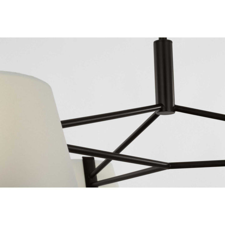 Hale Three Light Chandelier in Aged Iron Visual Comfort Studio Canada