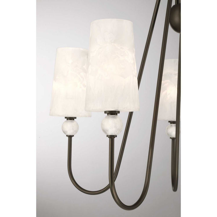 Sheldon Five Light Chandelier in Mediterranean Bronze Savoy House