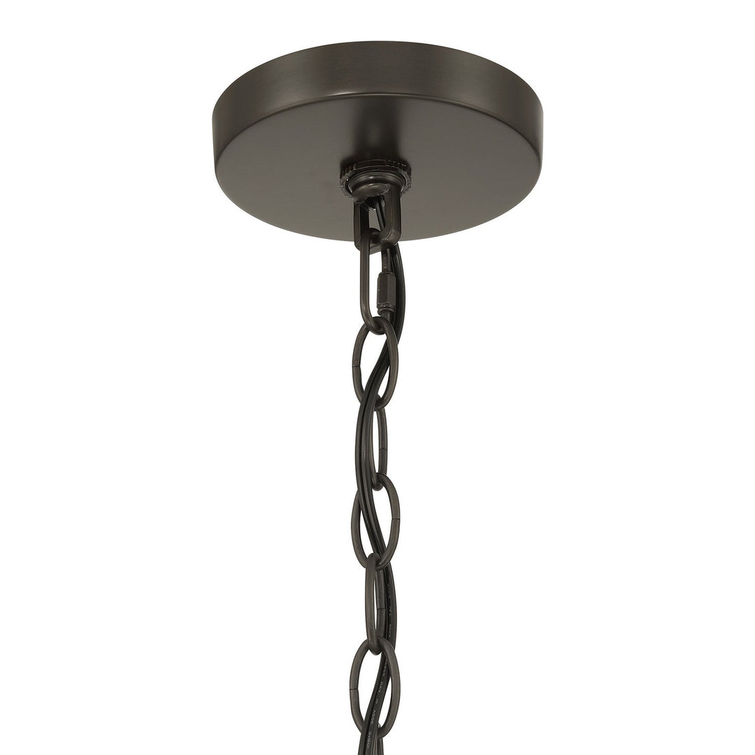 Sheldon Five Light Chandelier in Mediterranean Bronze Savoy House