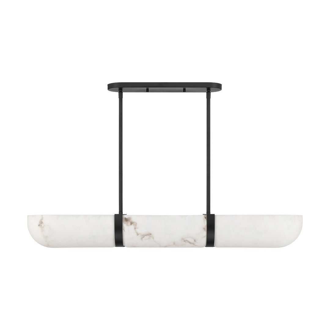Chalfont Four Light Chandelier in Matte Black Savoy House