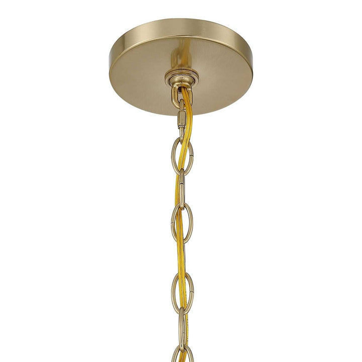 Woodlawn Five Light Chandelier in Noble Brass Savoy House