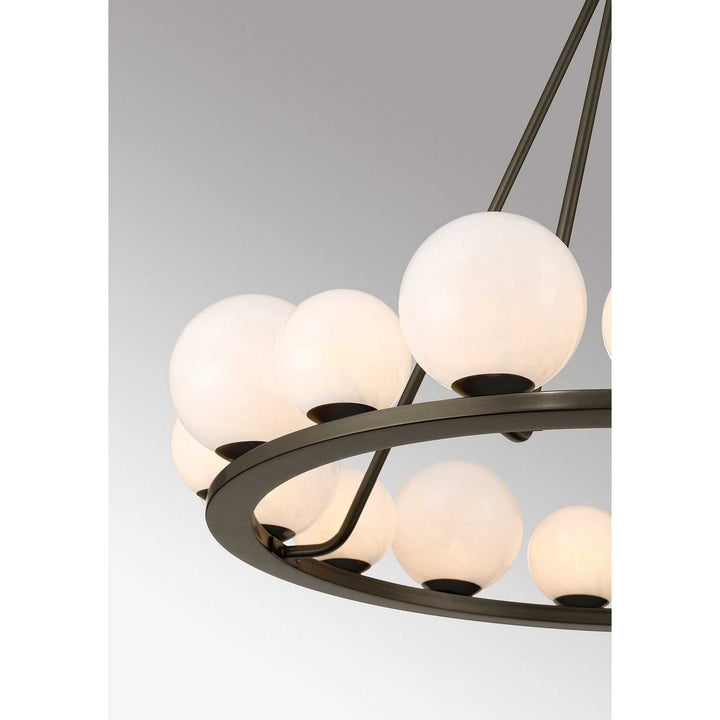 Loudon 16 Light Chandelier in Mediterranean Bronze Savoy House