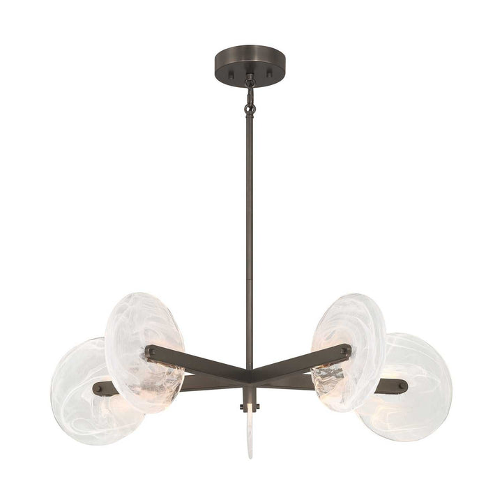 Ainslie LED Chandelier in Mediterranean Bronze Savoy House