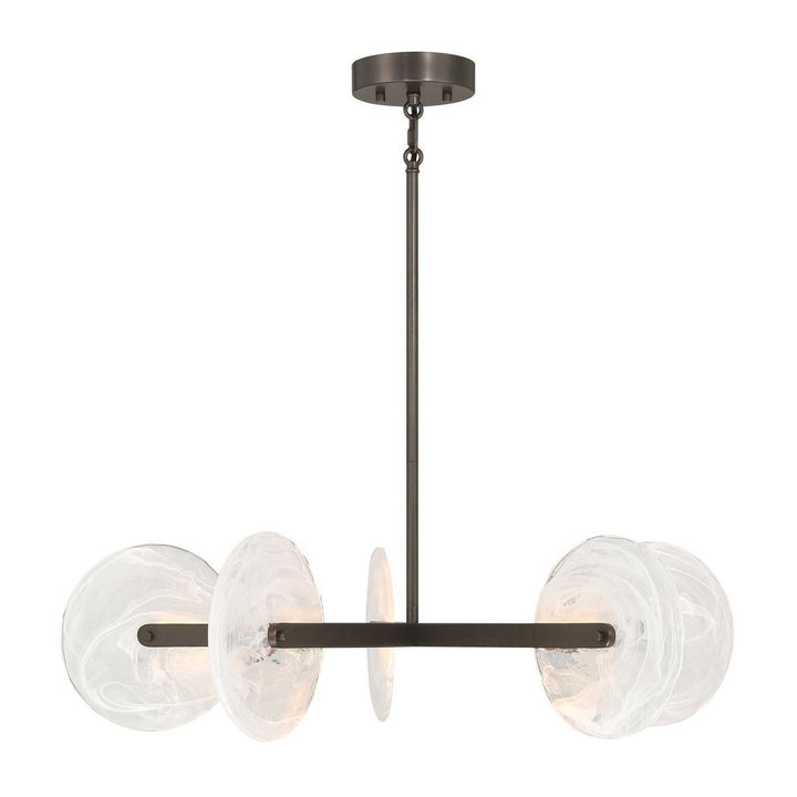 Ainslie LED Chandelier in Mediterranean Bronze Savoy House