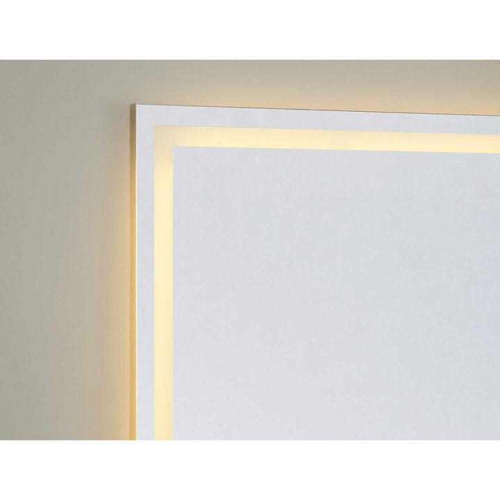 Beckett LED Mirror in Frost Savoy House