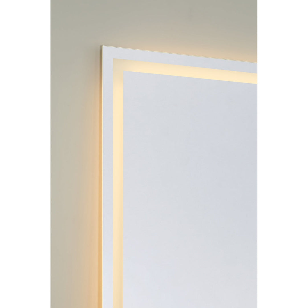 Beckett LED Mirror in Frost Savoy House