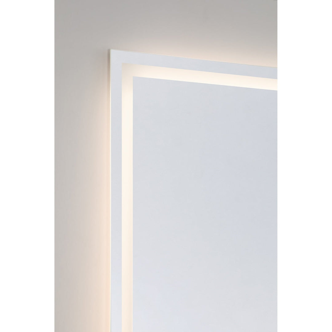Beckett LED Mirror in Frost Savoy House