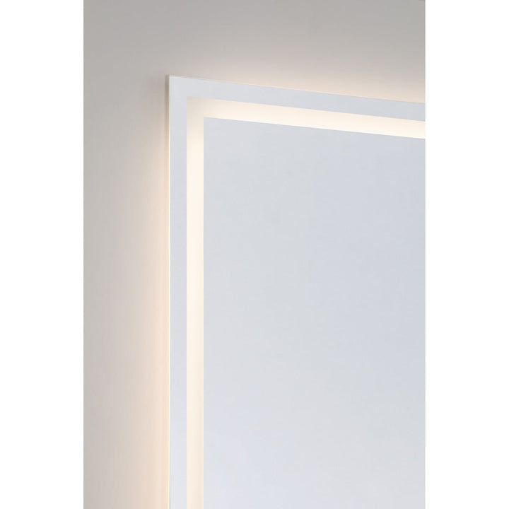 Beckett LED Mirror in Frost Savoy House