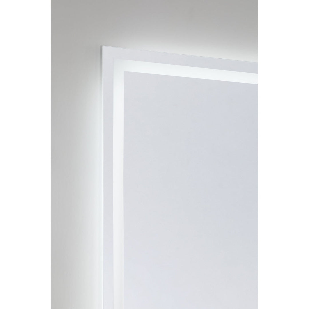 Beckett LED Mirror in Frost Savoy House