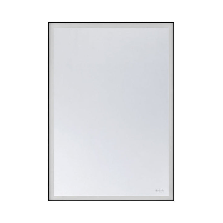 Paulding LED Mirror in Black Savoy House