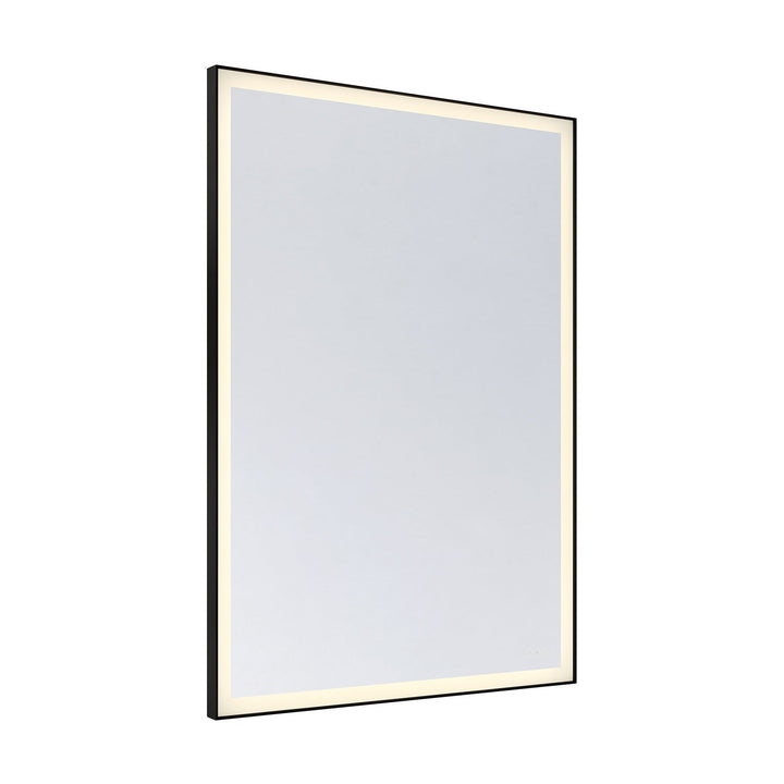 Paulding LED Mirror in Black Savoy House