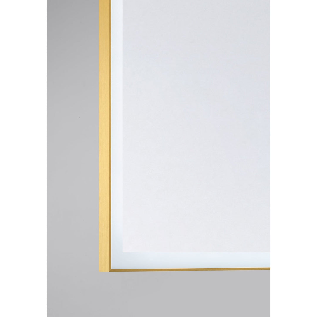 Paulding LED Mirror in Gold Savoy House