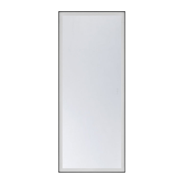 Paulding LED Mirror in Black Savoy House