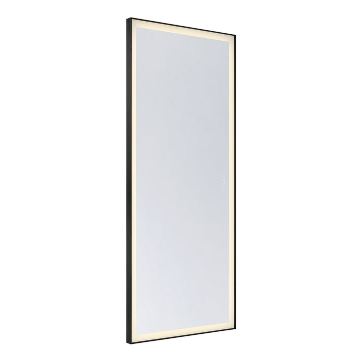 Paulding LED Mirror in Black Savoy House