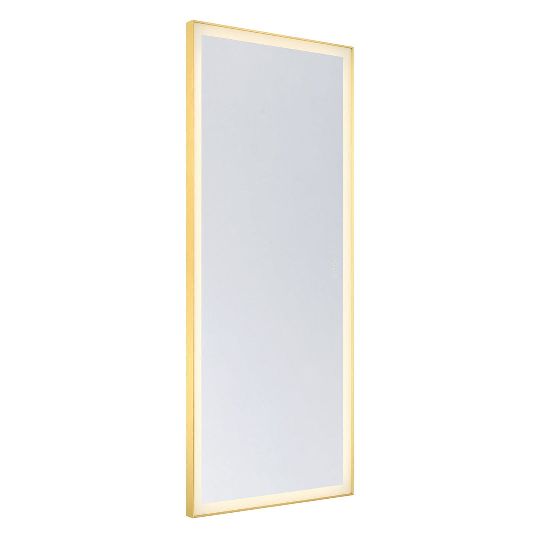 Paulding LED Mirror in Gold Savoy House