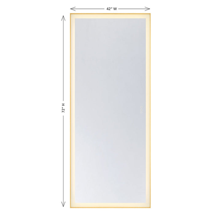 Paulding LED Mirror in Gold Savoy House