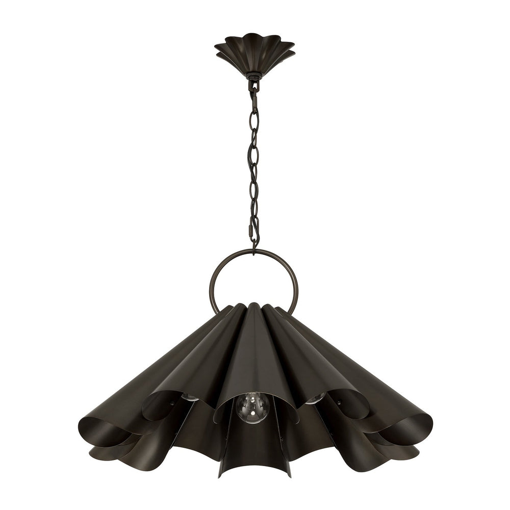 Vinton Three Light Pendant in Medici Bronze Savoy House
