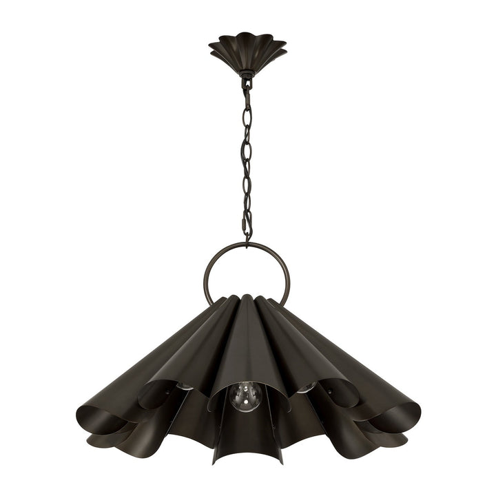 Vinton Three Light Pendant in Medici Bronze Savoy House