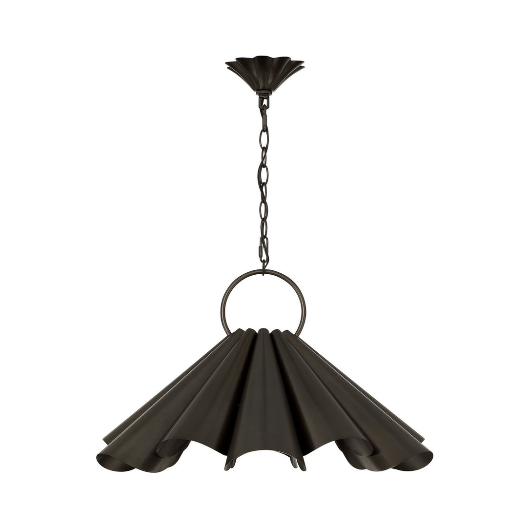Vinton Three Light Pendant in Medici Bronze Savoy House
