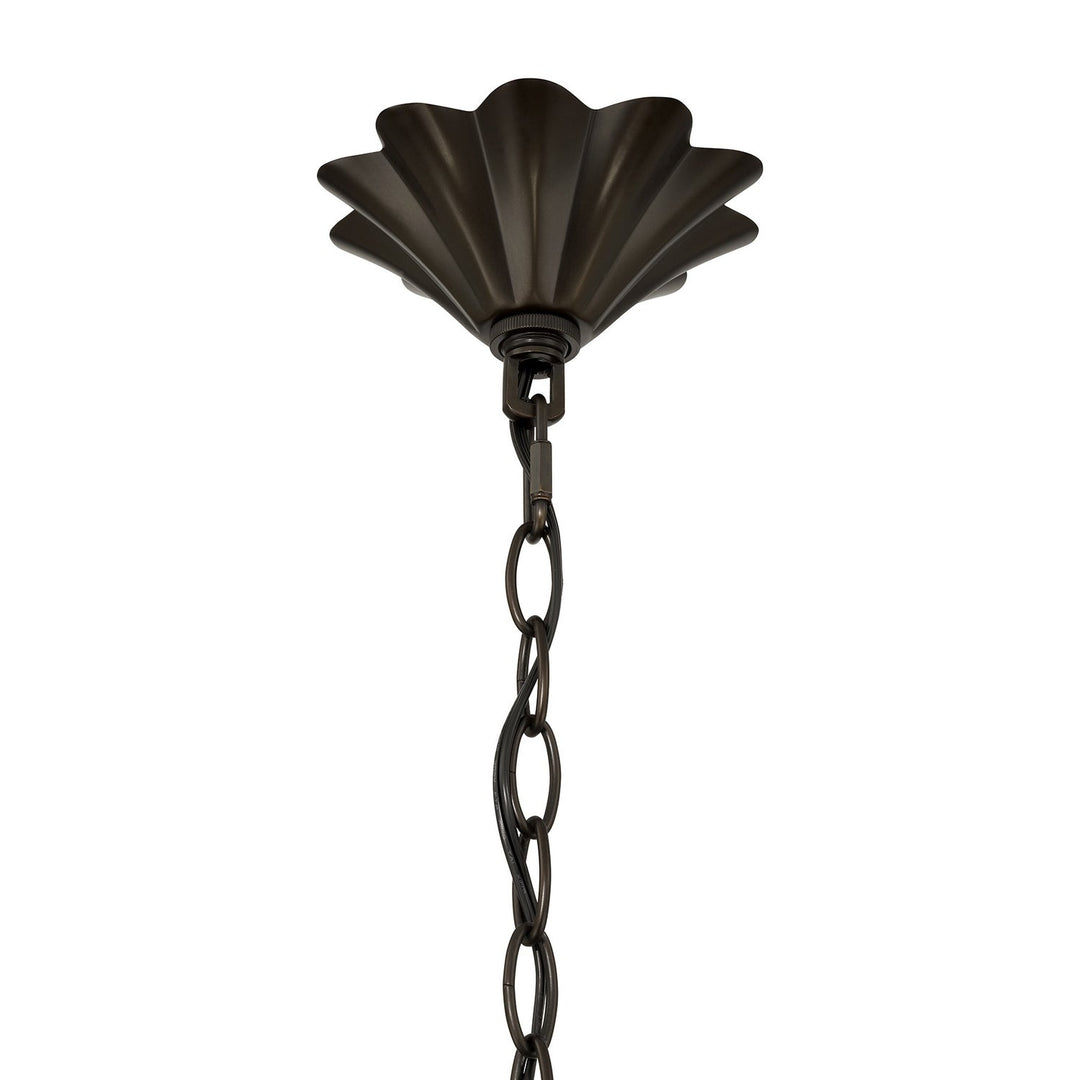 Vinton Three Light Pendant in Medici Bronze Savoy House