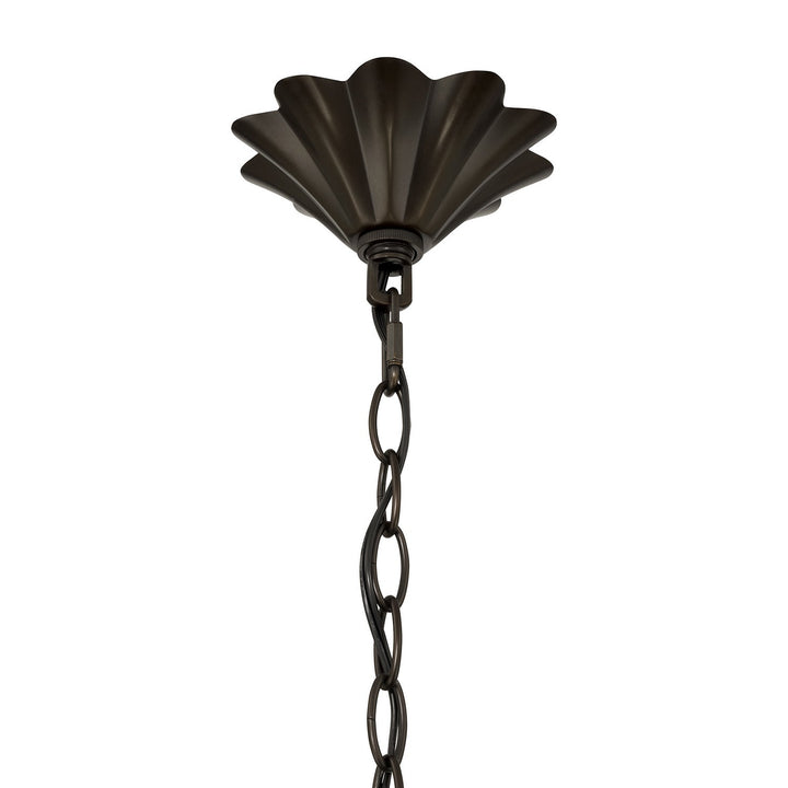 Vinton Three Light Pendant in Medici Bronze Savoy House