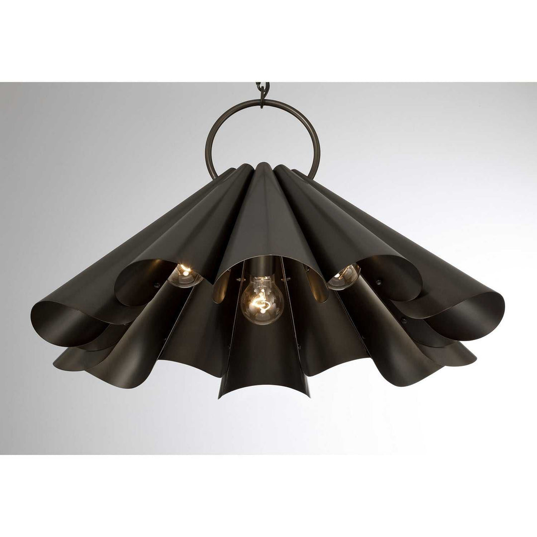 Vinton Three Light Pendant in Medici Bronze Savoy House