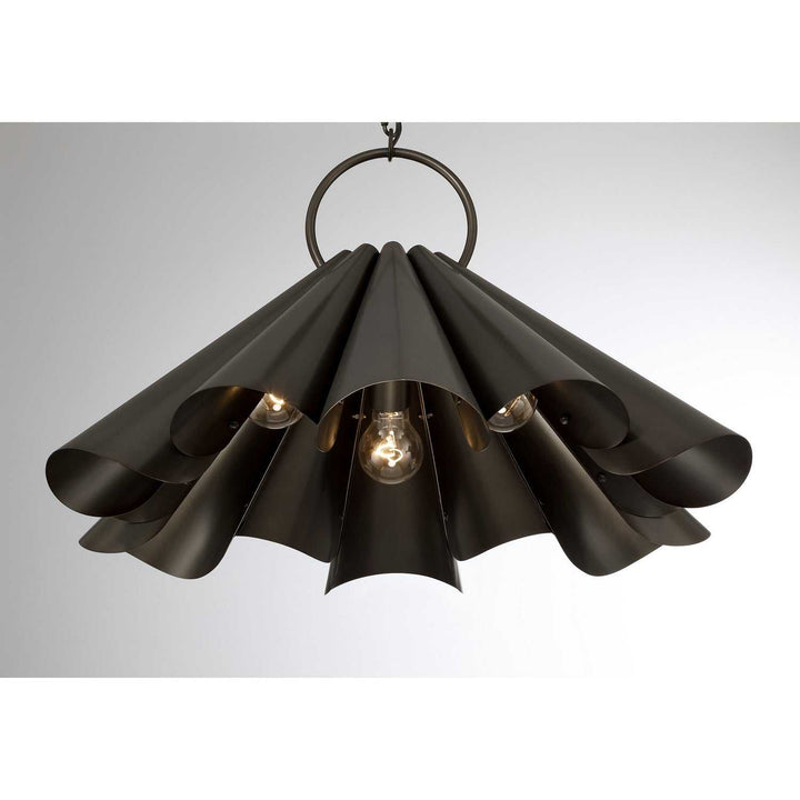 Vinton Three Light Pendant in Medici Bronze Savoy House