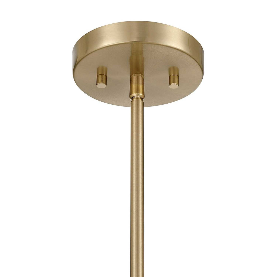 Ogdon One Light Pendant in Noble Brass Savoy House