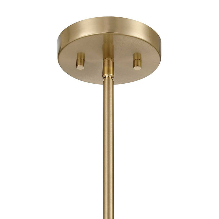 Ogdon One Light Pendant in Noble Brass Savoy House
