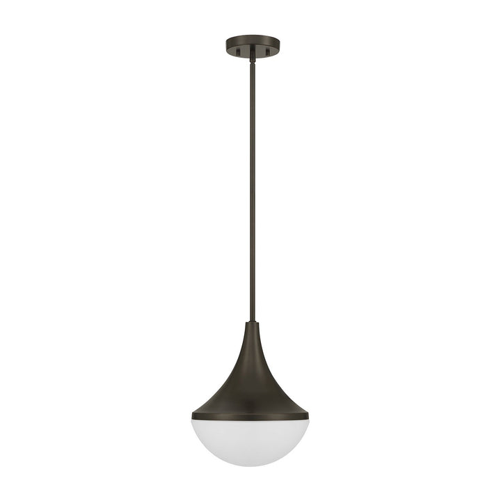 Ogdon One Light Pendant in Mediterranean Bronze Savoy House