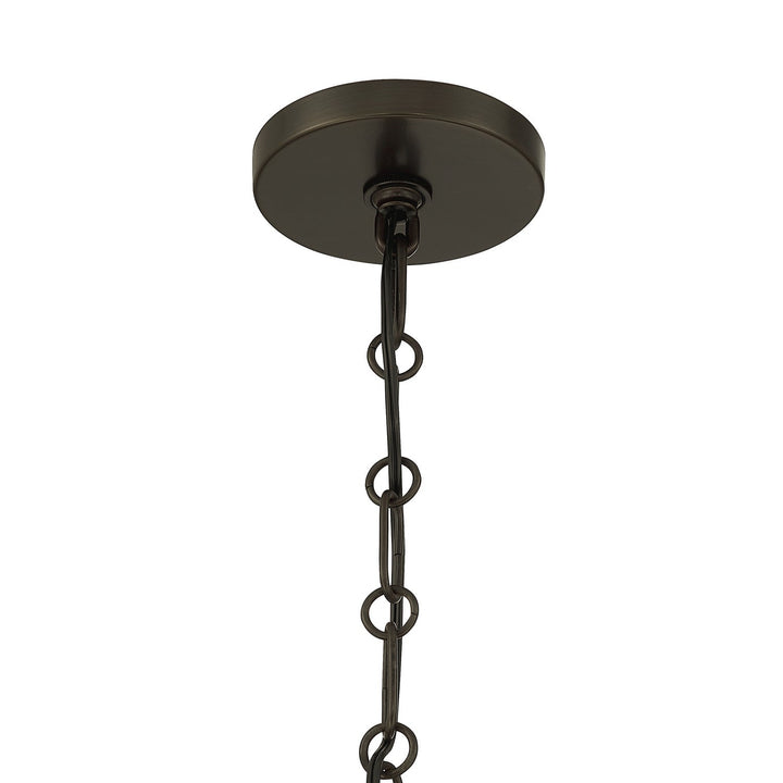 Stern Three Light Pendant in Mediterranean Bronze Savoy House
