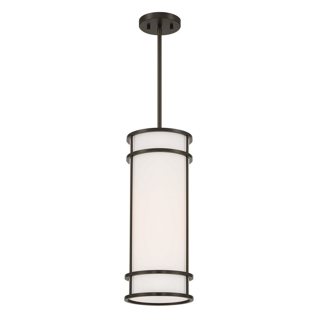 Porter One Light Pendant in Mediterranean Bronze Savoy House