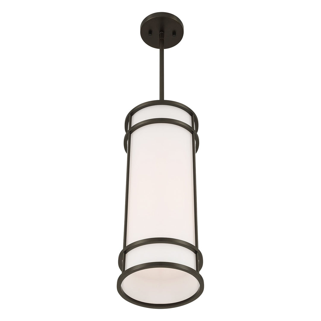 Porter One Light Pendant in Mediterranean Bronze Savoy House