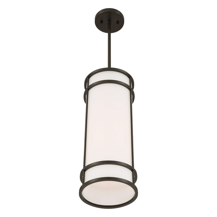 Porter One Light Pendant in Mediterranean Bronze Savoy House
