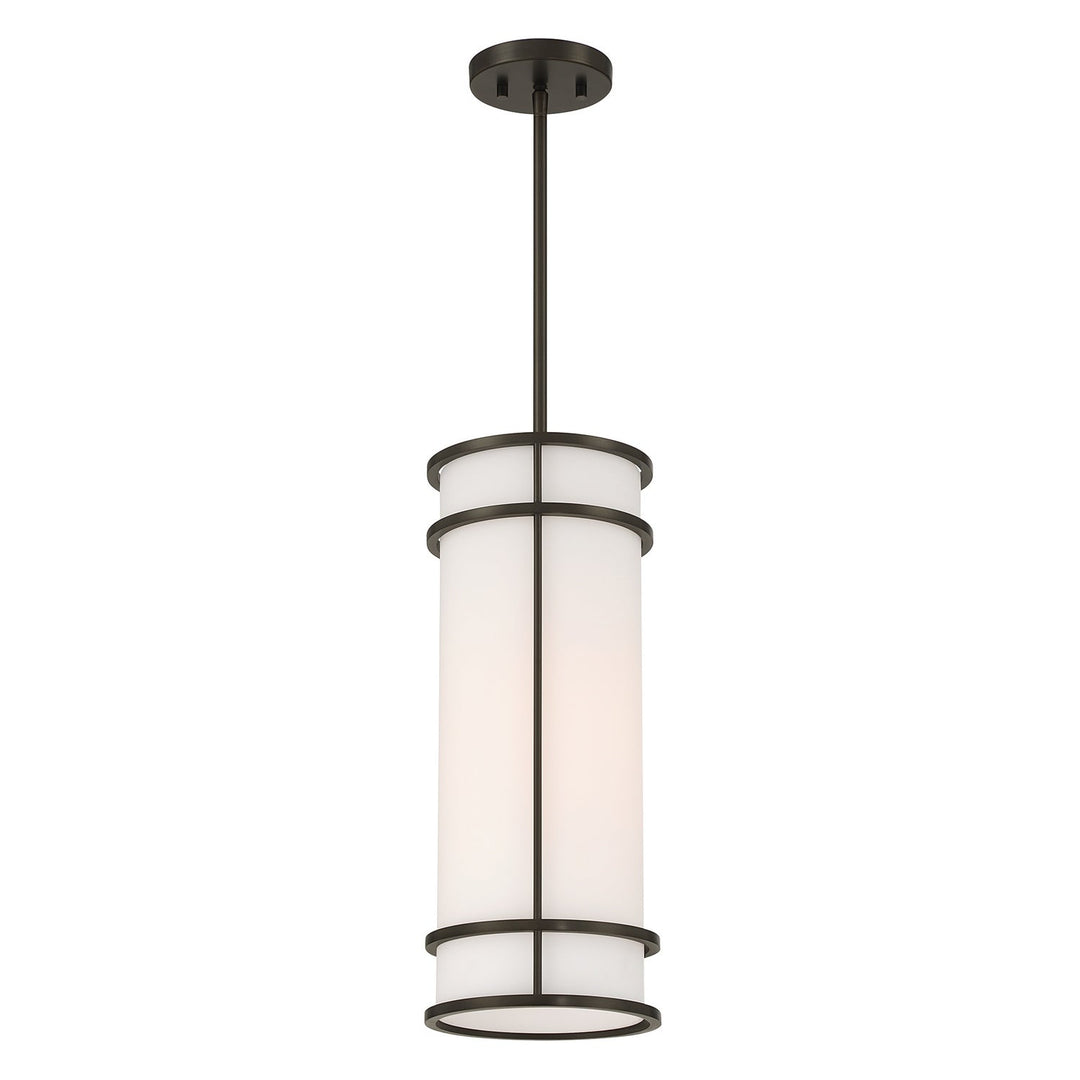 Porter One Light Pendant in Mediterranean Bronze Savoy House