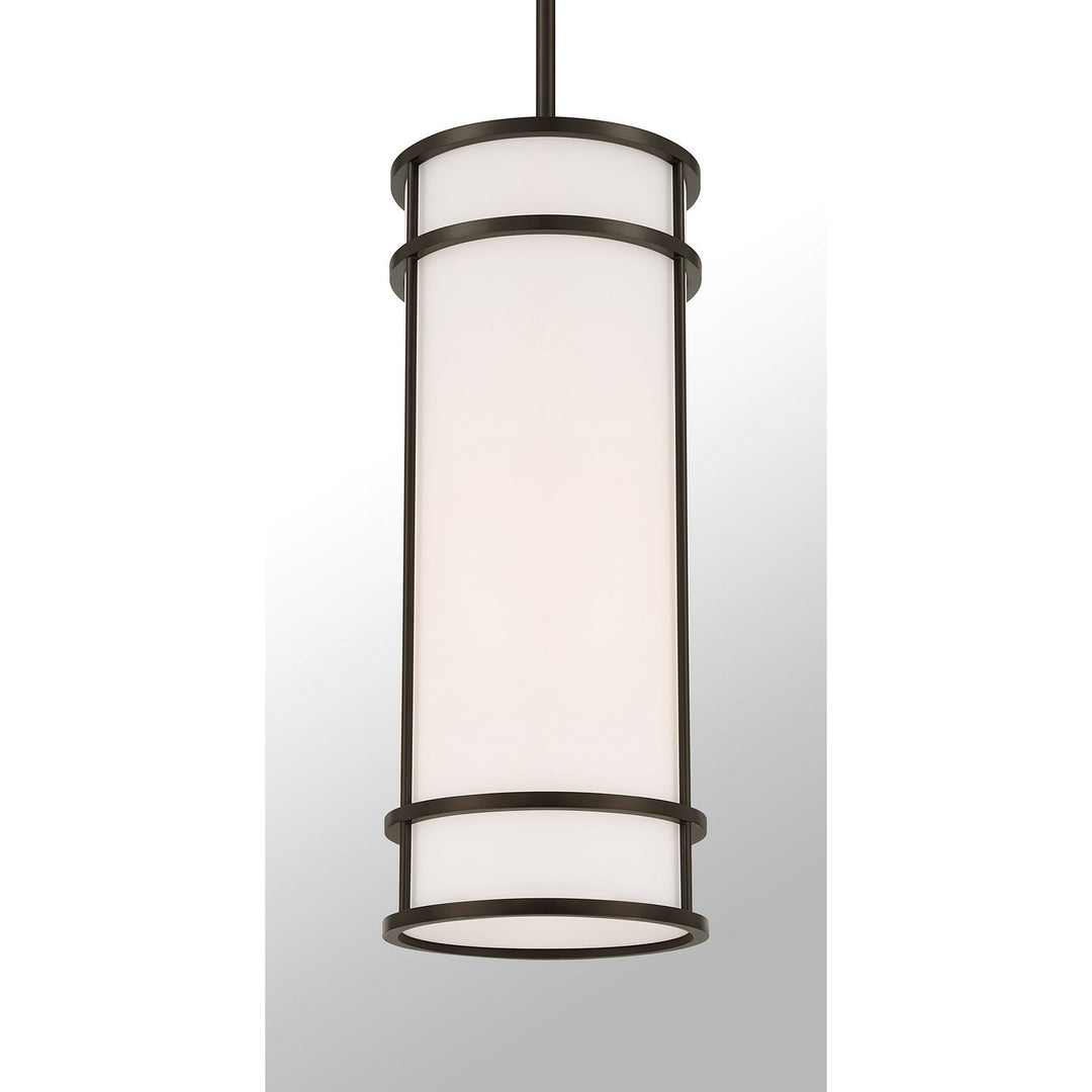 Porter One Light Pendant in Mediterranean Bronze Savoy House