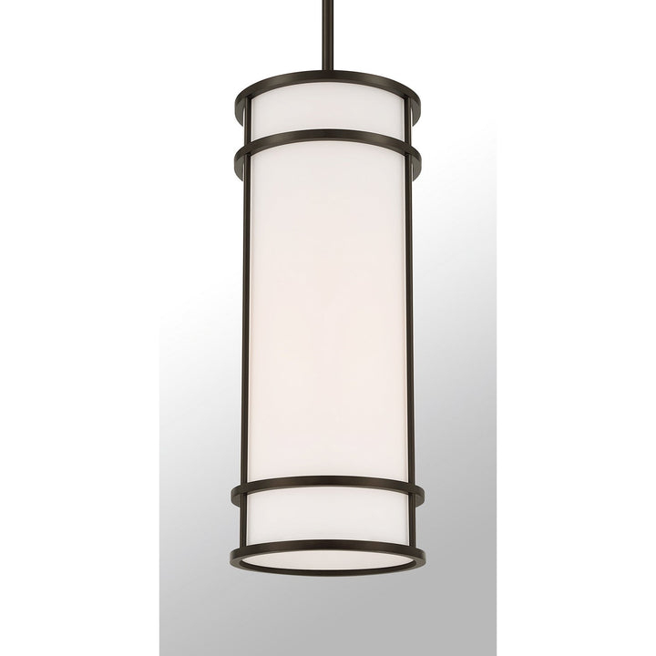 Porter One Light Pendant in Mediterranean Bronze Savoy House